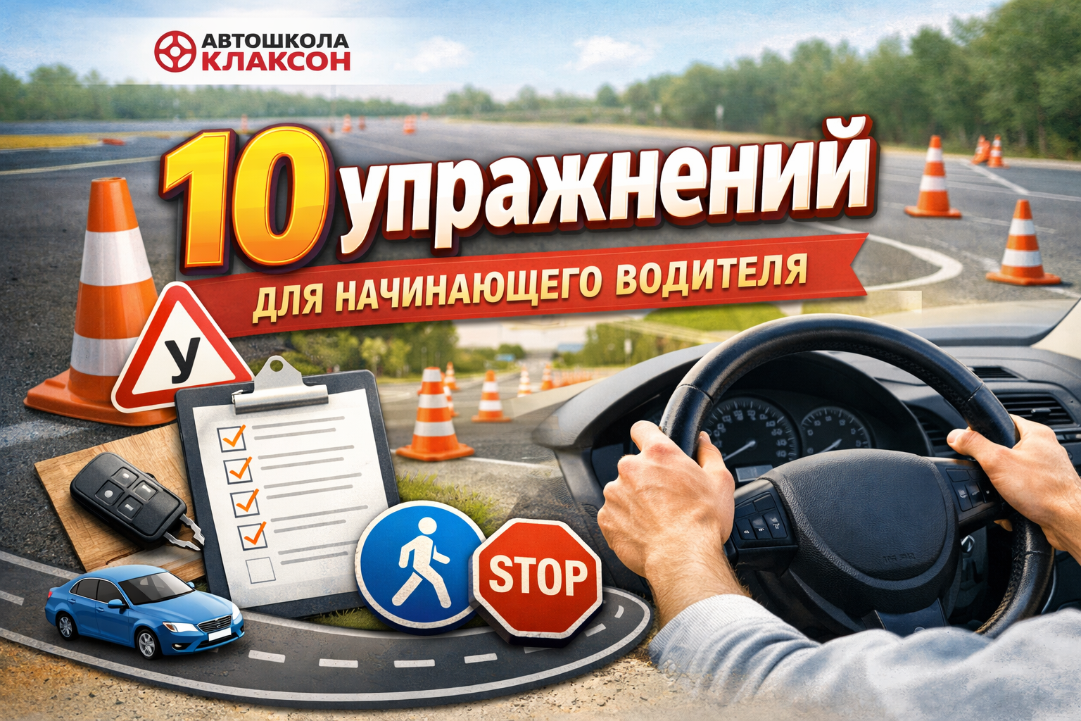 10 упражнений для начинающего водителя — тренировка навыков вождения
